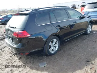 2015 Volkswagen Golf SportWagen TDI SE with VIN 3VWCA7AUXFM507334, listed as a IAAI auction lot 41680567 with 152,211 mi miles. Bid and sale history available at carsss.com. Image 4.