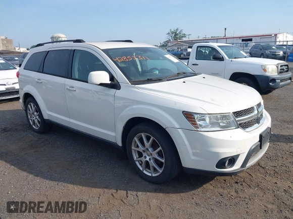 2012 Dodge Journey SXT with VIN 3C4PDCBG0CT206649, listed as a IAAI auction lot 42853311 with 146,686 mi miles and . Bid and sale history available at DreamBid. Image 1.