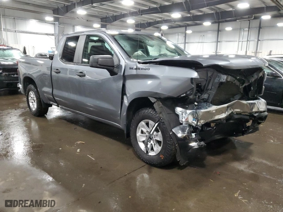 2019 Chevrolet Silverado 1500 Work Truck with VIN 1GCRYAEHXKZ272171, listed as a Copart auction lot 86527254 with 113,898 mi miles and Salvage Title. Bid and sale history available at carsss.com. Image 4.