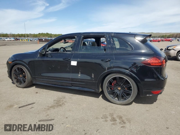2014 Porsche Cayenne GTS z VIN WP1AD2A26ELA77822, wystawiony jako Copart lot #49171305 z przebiegiem Nie podano mil oraz Czysty tytuł • Clean title. Historia ofert i sprzedaży dostępna na DreamBid. Obrazek 2.