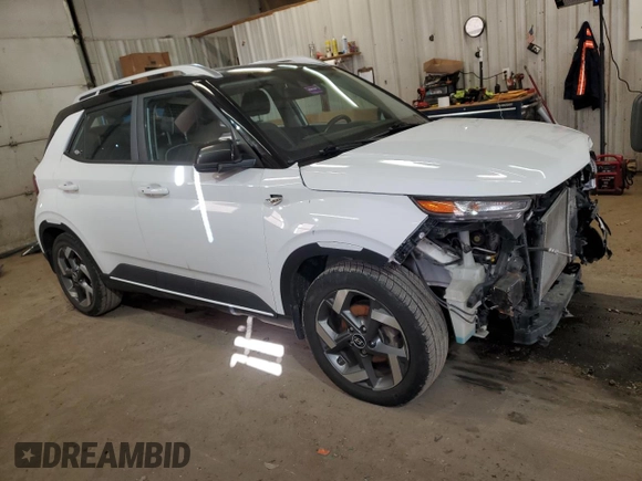 2022 Hyundai Venue Limited with VIN KMHRC8A35NU148839, listed as a Copart auction lot 49313885 with 190,010 mi miles and Salvage Title. Bid and sale history available at DreamBid. Image 4.