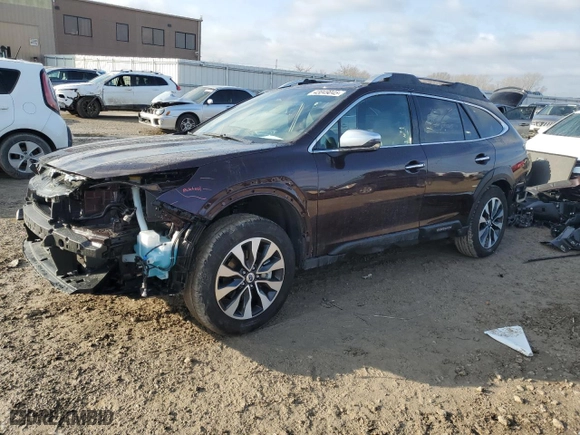 2024 Subaru Outback Touring XT with VIN 4S4BTGPD1R3263820, listed as a Copart auction lot 43049045 with 7,252 mi miles and Salvage Title. Bid and sale history available at carsss.com. Image 1.