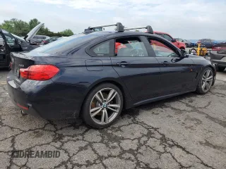 2017 BMW 4 Series 440i with VIN WBA4E3C59HG186925, listed as a Copart auction lot 62859505 with 89,299 mi miles and Salvage title. Bid and sale history available at DreamBid. Image 3.