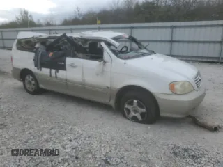 2003 Kia Sedona LX with VIN KNDUP131836430383, listed as a Copart auction lot 79829254 with 198,896 mi miles and Salvage Title. Bid and sale history available at carsss.com. Image 4.
