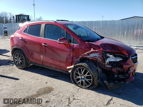 2017 Buick Encore Sport Touring с VIN KL4CJ2SB0HB104678, выставлен на аукционе Copart как лот 88458445 с пробегом 116 840 миль миль и Списание • Salvage title. История ставок и продаж доступна на DreamBid. Изображение 4.