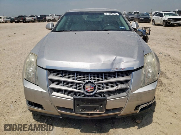 2008 Cadillac CTS RWD with VIN 1G6DF577180156692, listed as a Copart auction lot 57950645 with 221,679 mi miles and Salvage title. Bid and sale history available at DreamBid. Image 5.