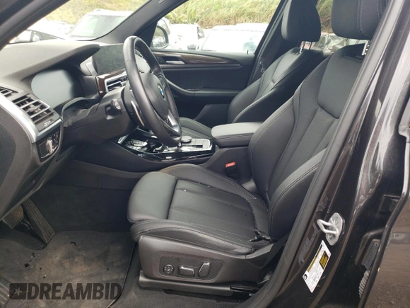 2024 BMW X3 sDrive30i with VIN 5UX43DP01R9V58548, listed as a Copart auction lot 47948765 with 23,363 mi miles and Salvage Title. Bid and sale history available at DreamBid. Image 7.