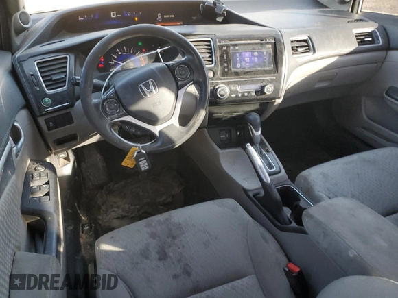 2015 Honda Civic EX with VIN 19XFB2F85FE098178, listed as a Copart auction lot 42616865 with 184,857 mi miles and Salvage Title. Bid and sale history available at carsss.com. Image 8.
