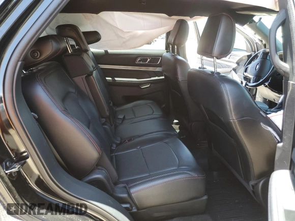 2018 Ford Explorer Sport с VIN 1FM5K8GT7JGB79558, выставлен на аукционе Copart как лот 60913215 с пробегом 136 168 миль миль и Списание • Salvage title. История ставок и продаж доступна на DreamBid. Изображение 10.