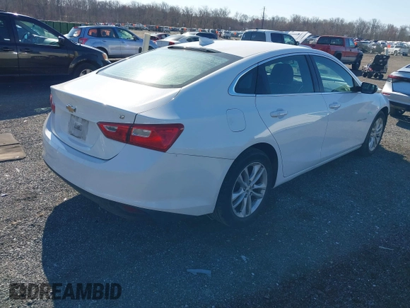 2017 Chevrolet Malibu LT with VIN 1G1ZE5ST3HF101225, listed as a IAAI auction lot 41891654 with 109,491 mi miles and . Bid and sale history available at DreamBid. Image 4.