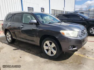 2008 Toyota Highlander Limited with VIN JTEES42A082003067, listed as a Copart auction lot 48872235 with 303,939 mi miles and Salvage Title. Bid and sale history available at carsss.com. Image 4.