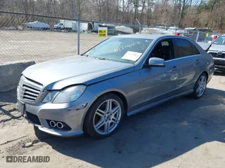 2010 Mercedes-Benz E-Class E 350 Luxury with VIN WDDHF8HBXAA165061, listed as a IAAI auction lot 41774862 with 221,377 mi miles. Bid and sale history available at carsss.com. Image 2.