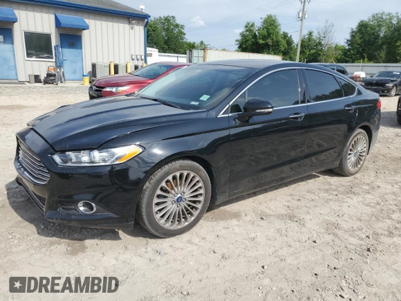 2016 Ford Fusion Titanium with VIN 3FA6P0K91GR226520, listed as a Copart auction lot 55957275 with 172,212 mi miles and Salvage Title. Bid and sale history available at DreamBid. Image 1.