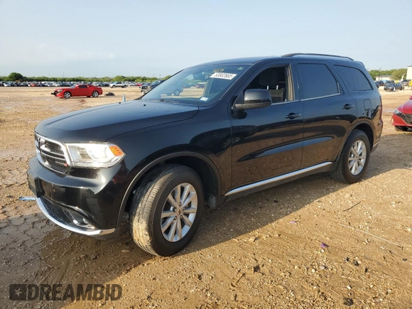 2019 Dodge Durango SXT Plus with VIN 1C4RDHAG5KC701043, listed as a Copart auction lot 53802665 with 65,370 mi miles and Salvage title. Bid and sale history available at DreamBid. Image 1.