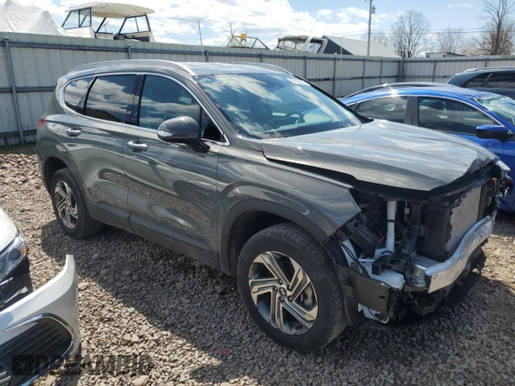 2023 Hyundai Santa Fe SEL with VIN 5NMS2DAJ9PH621278, listed as a Copart auction lot 53709935 with 12,358 mi miles and Salvage Title. Bid and sale history available at DreamBid. Image 4.