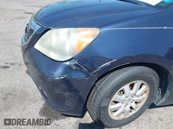 2008 Honda Odyssey EX-L with VIN 5FNRL38778B094070, listed as a IAAI auction lot 41842536 with 211,390 mi miles. Bid and sale history available at carsss.com. Image 6.