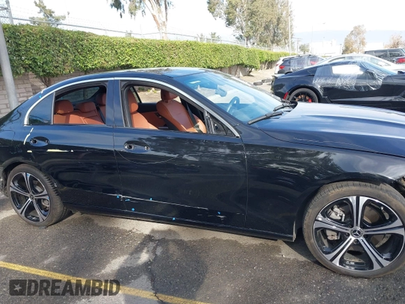 2022 Mercedes-Benz C 300 with VIN W1KAF4GB8NR064247, listed as a IAAI auction lot 40950205 with 24,313 mi miles and . Bid and sale history available at DreamBid. Image 19.