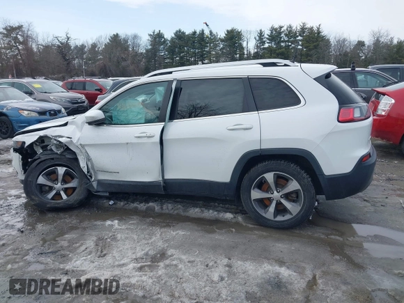 2019 Jeep Cherokee Limited with VIN 1C4PJMDX3KD441353, listed as a IAAI auction lot 41623680 with 70,104 mi miles and . Bid and sale history available at DreamBid. Image 14.