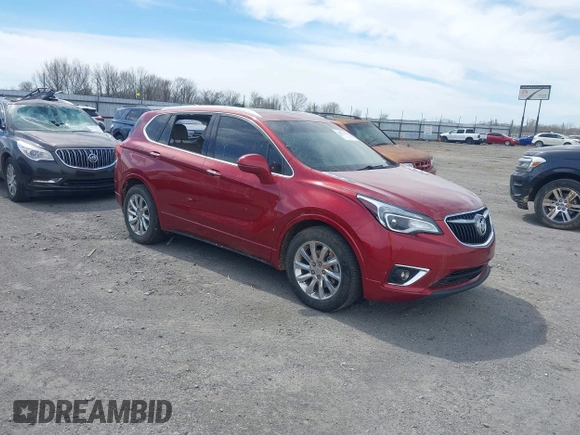 2020 Buick Envision Essence with VIN LRBFXCSA2LD019996, listed as a IAAI auction lot 41822093 with 112,829 mi miles and . Bid and sale history available at carsss.com. Image 1.