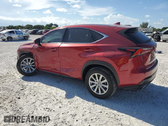 2020 Lexus NX 300 with VIN JTJAARBZ4L5011167, listed as a Copart auction lot 62017015 with 24,375 mi miles and Salvage title. Bid and sale history available at DreamBid. Image 2.