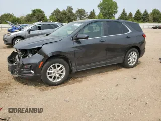 2022 Chevrolet Equinox LT с VIN 3GNAXKEVXNS236811, выставлен на аукционе Copart как лот 59236995 с пробегом 27 191 миль миль и Списание • Salvage title. История ставок и продаж доступна на DreamBid. Изображение 1.