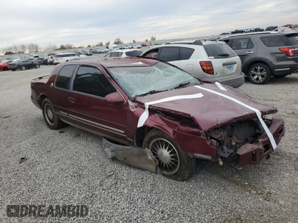 1997 Mercury Cougar z VIN 1MELM62W6VH615553, wystawiony jako Copart lot #81075294 z przebiegiem 149 215 mil mil oraz Szkody całkowita. Historia ofert i sprzedaży dostępna na DreamBid. Obrazek 4.