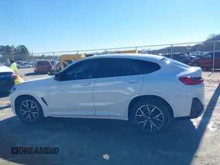 2024 BMW X4 M40i with VIN 5UX43DT00R9W43645, listed as a IAAI auction lot 41578936 with 11,028 mi miles. Bid and sale history available at carsss.com. Image 14.