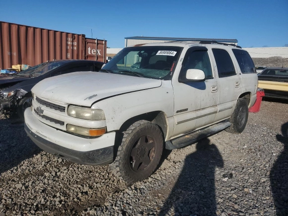 2001 Chevrolet Tahoe LT with VIN 1GNEK13T71J288954, listed as a Copart auction lot 86989064 with 274,415 mi miles and Salvage Title. Bid and sale history available at carsss.com. Image 1.
