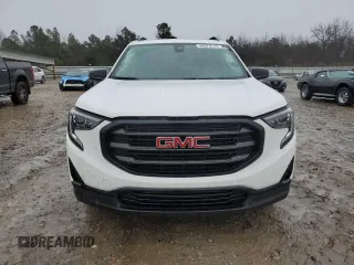 2020 GMC Terrain SLT with VIN 3GKALPEX8LL322214, listed as a Copart auction lot 44974715 with 75,585 mi miles and Salvage Title. Bid and sale history available at carsss.com. Image 5.