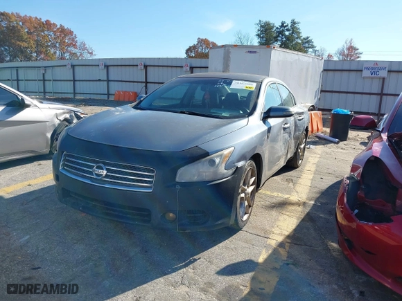 2010 Nissan Maxima 3.5 SV w/Premium Pkg with VIN 1N4AA5APXAC860116, listed as a IAAI auction lot 39738771 with 175,197 mi miles. Bid and sale history available at carsss.com. Image 2.