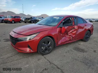 2023 Hyundai Elantra SEL with VIN KMHLM4AG9PU396321, listed as a Copart auction lot 42776395 with 21,770 mi miles and Salvage Title. Bid and sale history available at carsss.com. Image 1.