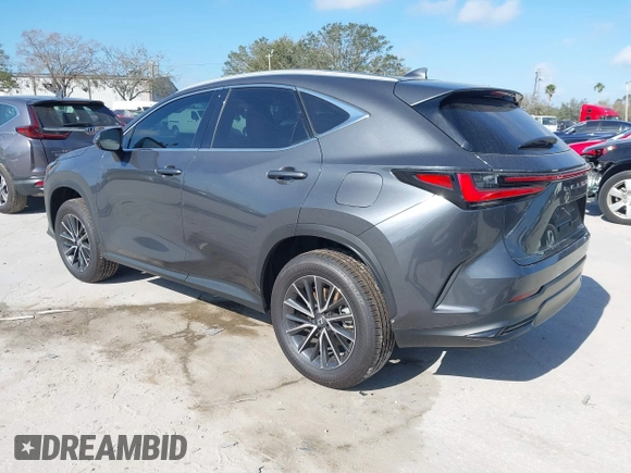 2024 Lexus NX 250 Premium with VIN 2T2GDCAZ8RC013255, listed as a IAAI auction lot 41503797 with 11,979 mi miles and . Bid and sale history available at DreamBid. Image 3.