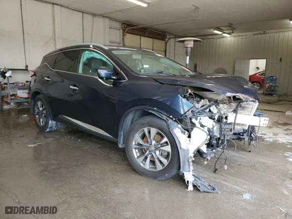 2016 Nissan Murano S with VIN 5N1AZ2MG1GN110593, listed as a Copart auction lot 47874785 with 154,292 mi miles and Salvage Title. Bid and sale history available at carsss.com. Image 4.