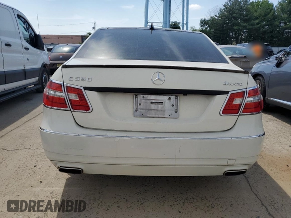 2010 Mercedes-Benz E-Class E 550 Luxury with VIN WDDHF9ABXAA138877, listed as a Copart auction lot 59443674 with 194,875 mi miles and Salvage Title. Bid and sale history available at carsss.com. Image 6.