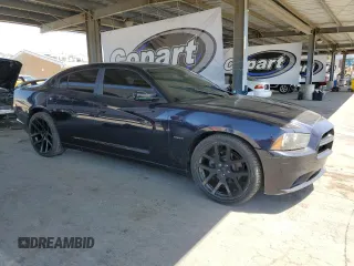 2012 Dodge Charger RT with VIN 2C3CDXCT6CH270502, listed as a Copart auction lot 55694635 with 172,368 mi miles and Salvage Title. Bid and sale history available at DreamBid. Image 4.