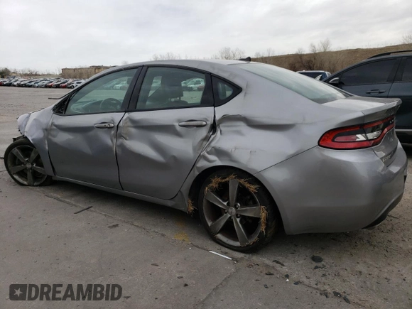 2016 Dodge Dart GT with VIN 1C3CDFEB1GD593423, listed as a Copart auction lot 48907715 with 95,935 mi miles and Non repairable. Bid and sale history available at DreamBid. Image 2.