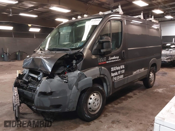 2017 Ram ProMaster Cargo with VIN 3C6TRVNG6HE511003, listed as a IAAI auction lot 41732948 with 97,846 mi miles. Bid and sale history available at carsss.com. Image 18.