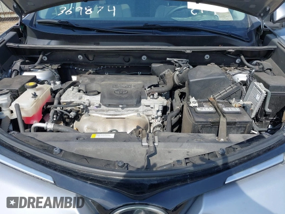 2017 Toyota RAV4 XLE with VIN 2T3WFREV6HW369874, listed as a IAAI auction lot 41901071 with 76,995 mi miles. Bid and sale history available at carsss.com. Image 10.