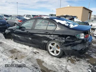 2015 BMW 3 Series 320i xDrive with VIN WBA3C3C55FP664966, listed as a Copart auction lot 42120995 with 155,203 mi miles and Salvage Title. Bid and sale history available at carsss.com. Image 2.