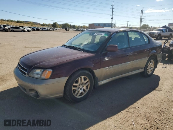 2001 Subaru Legacy Outback Limited with VIN 4S3BE686X17209647, listed as a Copart auction lot 78462664 with 204,238 mi miles and Clean title. Bid and sale history available at DreamBid. Image 1.