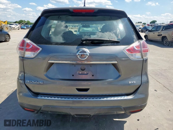 2016 Nissan Rogue SV z VIN KNMAT2MV4GP626083, wystawiony jako Copart lot #56671285 z przebiegiem 110 629 mil mil oraz Szkoda całkowita • Salvage title. Historia ofert i sprzedaży dostępna na DreamBid. Obrazek 6.