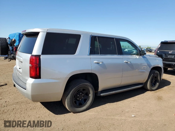 2018 Chevrolet Tahoe Commercial with VIN 1GNSKDEC1JR244967, listed as a Copart auction lot 61610225 with 77,377 mi miles and Clean title. Bid and sale history available at DreamBid. Image 3.