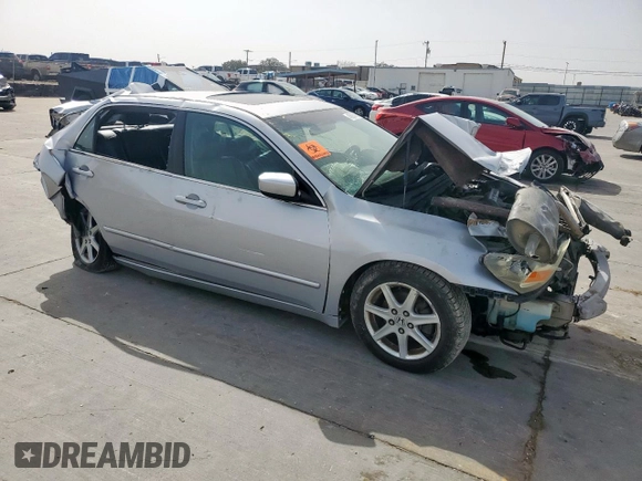 2003 Honda Accord EX z VIN 1HGCM66573A035688, wystawiony jako Copart lot #48033455 z przebiegiem Nie podano mil oraz Szkoda całkowita • Salvage title. Historia ofert i sprzedaży dostępna na DreamBid. Obrazek 4.