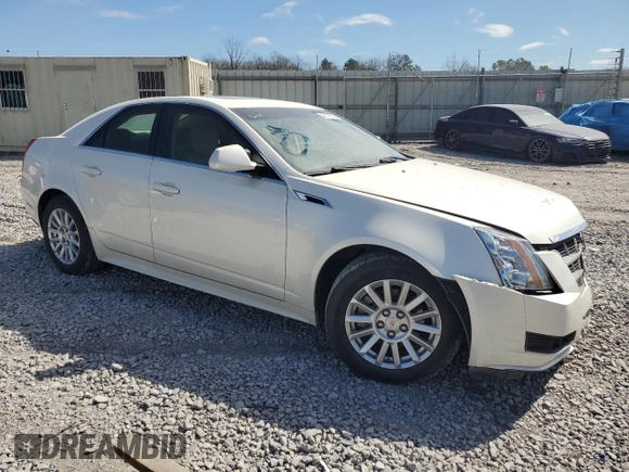 2011 Cadillac CTS Luxury with VIN 1G6DE5EY9B0112607, listed as a Copart auction lot 46116105 with 65,524 mi miles and Salvage Title. Bid and sale history available at DreamBid. Image 4.