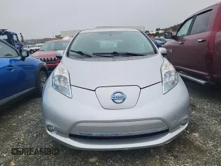 2016 Nissan LEAF SL with VIN 1N4BZ0CP7GC313598, listed as a Copart auction lot 48732505 with 91,069 mi miles and Salvage Title. Bid and sale history available at carsss.com. Image 5.