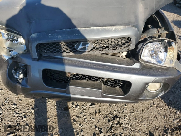 2004 Hyundai Santa Fe GLS with VIN KM8SC13E84U788632, listed as a Copart auction lot 45978345 with 265,433 mi miles and Salvage Title. Bid and sale history available at carsss.com. Image 13.