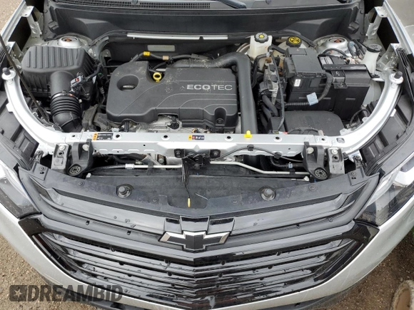 2021 Chevrolet Equinox LT with VIN 3GNAXKEV3ML395615, listed as a Copart auction lot 53641215 with 37,167 mi miles and Salvage title. Bid and sale history available at DreamBid. Image 12.