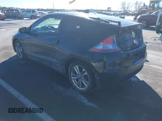 2013 Honda CR-Z with VIN JHMZF1D4XDS001190, listed as a IAAI auction lot 41262688 with 134,447 mi miles. Bid and sale history available at carsss.com. Image 3.