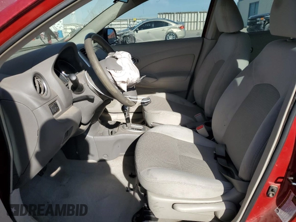 2014 Nissan Versa SV with VIN 3N1CN7AP7EL860106, listed as a Copart auction lot 83854594 with 114,455 mi miles and Salvage Title. Bid and sale history available at carsss.com. Image 7.