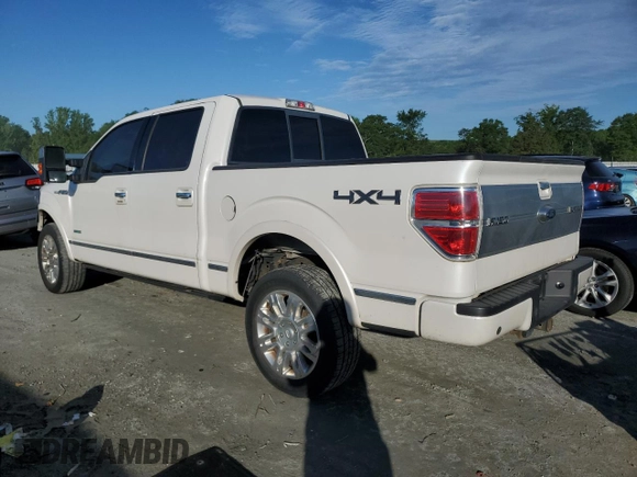 2013 Ford F-150 XL with VIN 1FTFW1ET5DFB52845, listed as a Copart auction lot 57955665 with 190,251 mi miles and Salvage title. Bid and sale history available at DreamBid. Image 2.